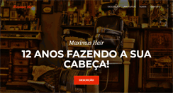 Desktop Screenshot of maximushair.com.br